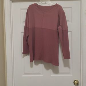 One way  design  pink blouse